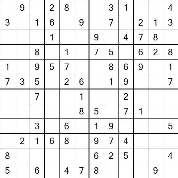 Butterfly Sudoku - Medium