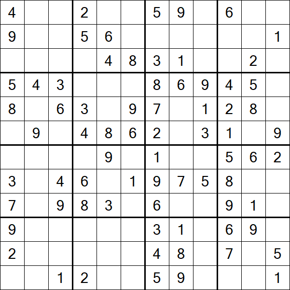 Butterfly Sudoku - Medium