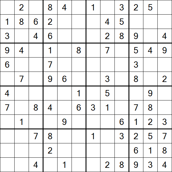 Butterfly Sudoku - Medium