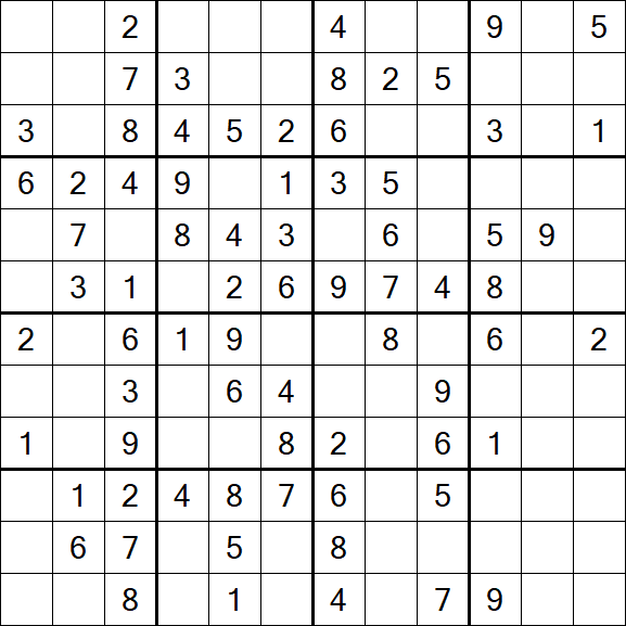 Butterfly Sudoku - Medium