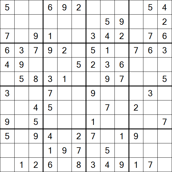 Butterfly Sudoku - Medium