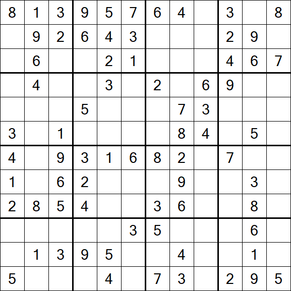 Butterfly Sudoku - Medium