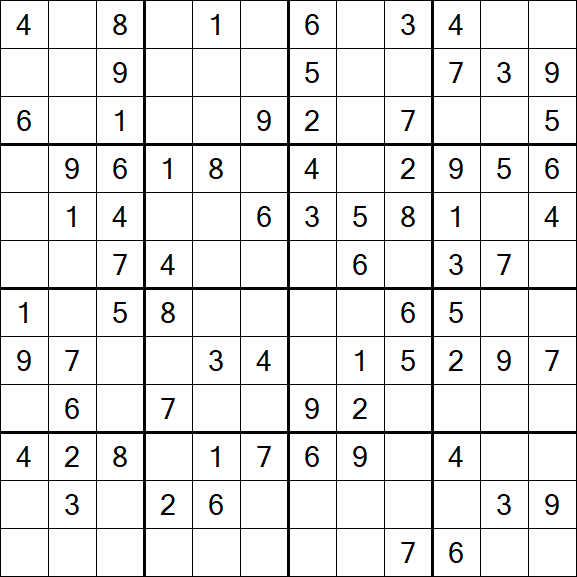 Butterfly Sudoku - Medium