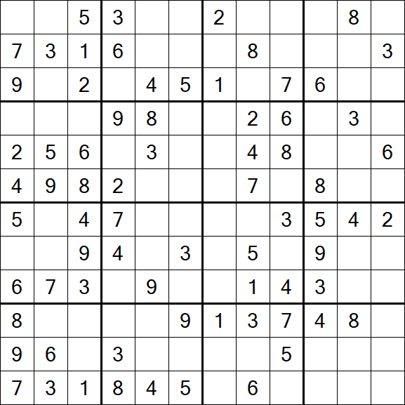 Butterfly Sudoku - Medium