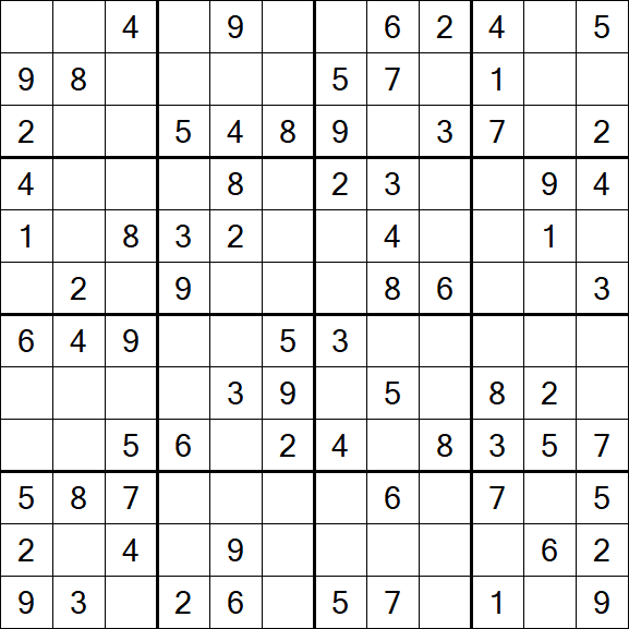 Butterfly Sudoku - Medium