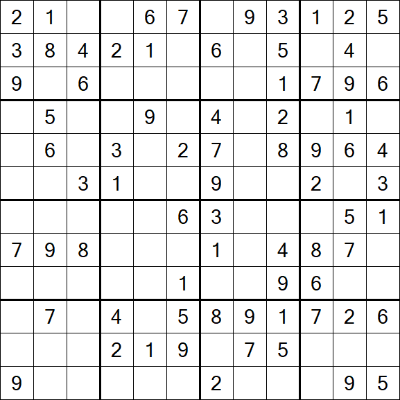 Butterfly Sudoku - Medium