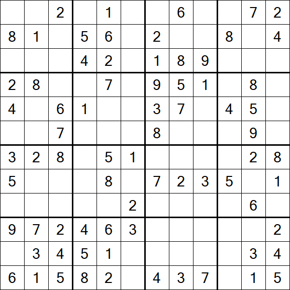 Butterfly Sudoku - Medium