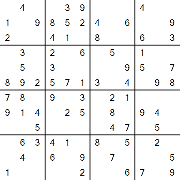 Butterfly Sudoku - Medium