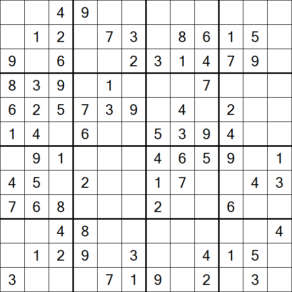 Butterfly Sudoku - Medium