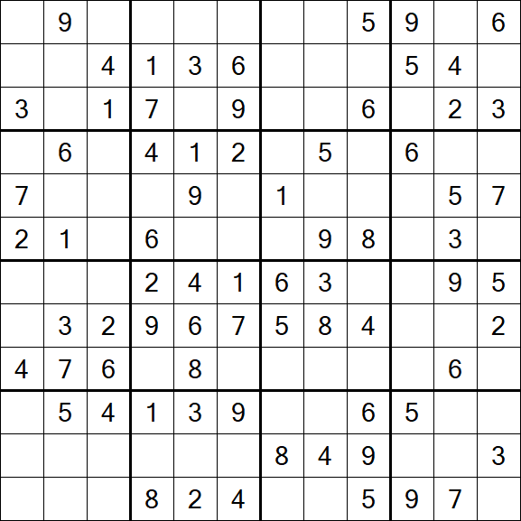 Butterfly Sudoku - Medium