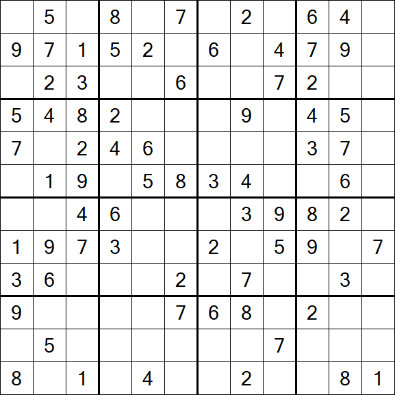 Butterfly Sudoku - Medium
