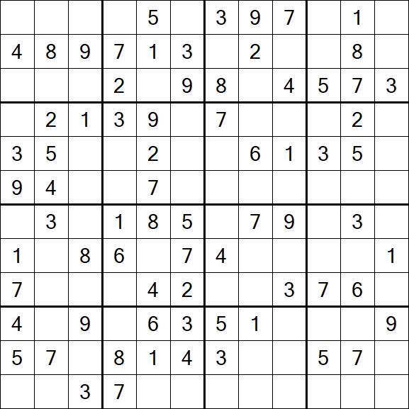 Butterfly Sudoku - Medium