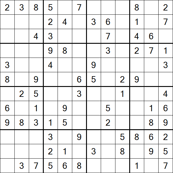 Butterfly Sudoku - Medium
