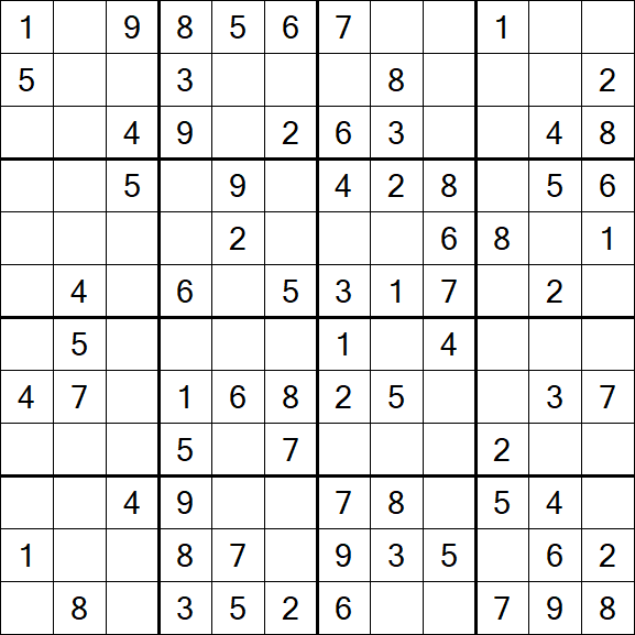 Butterfly Sudoku - Medium