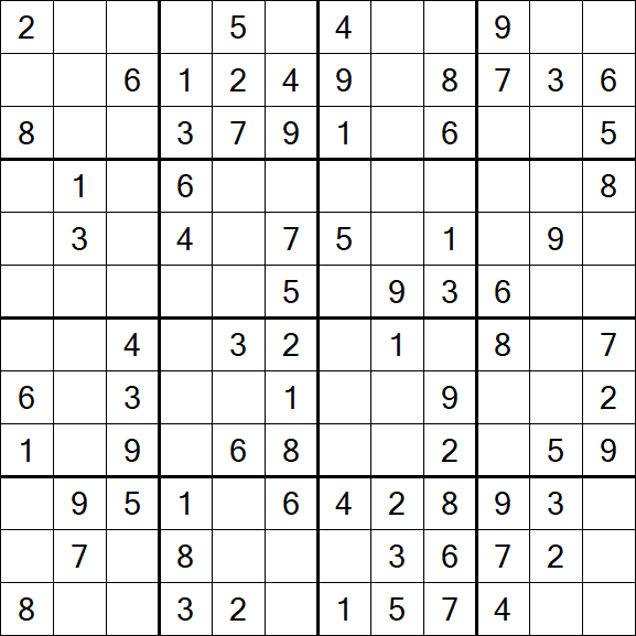 Butterfly Sudoku - Medium