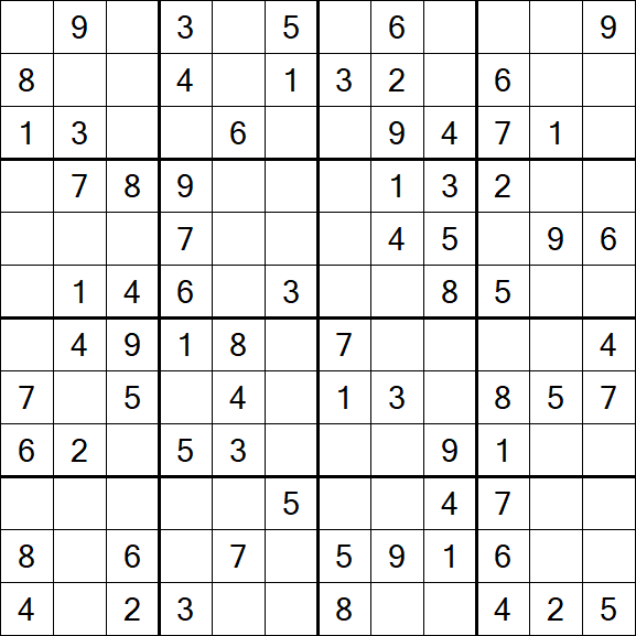 Butterfly Sudoku - Medium