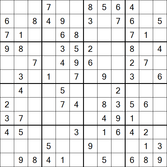 Butterfly Sudoku - Medium