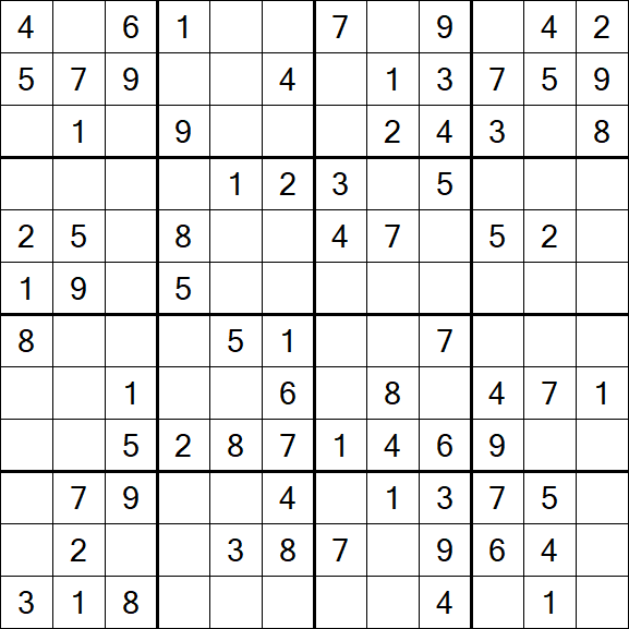 Butterfly Sudoku - Medium