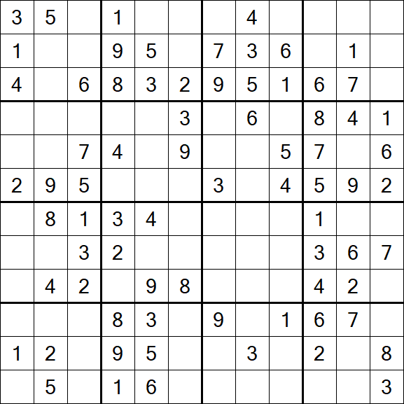Butterfly Sudoku - Medium