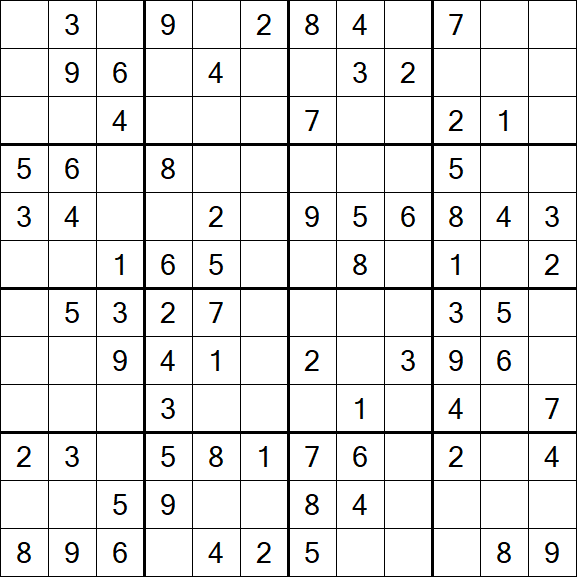 Butterfly Sudoku - Medium