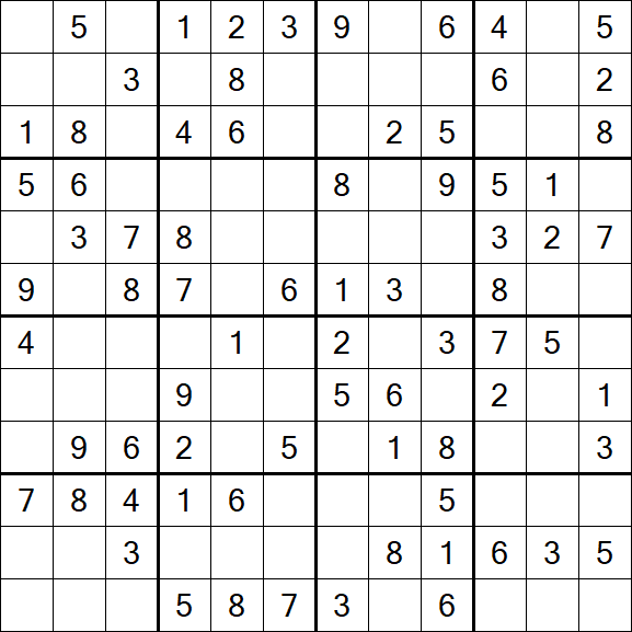 Butterfly Sudoku - Medium