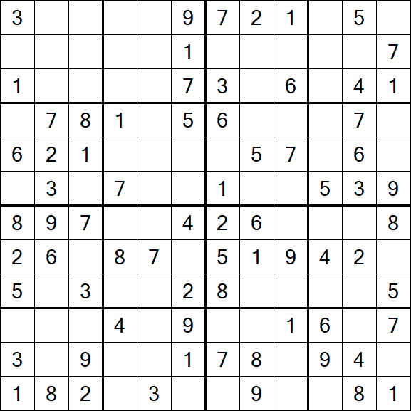 Butterfly Sudoku - Médio