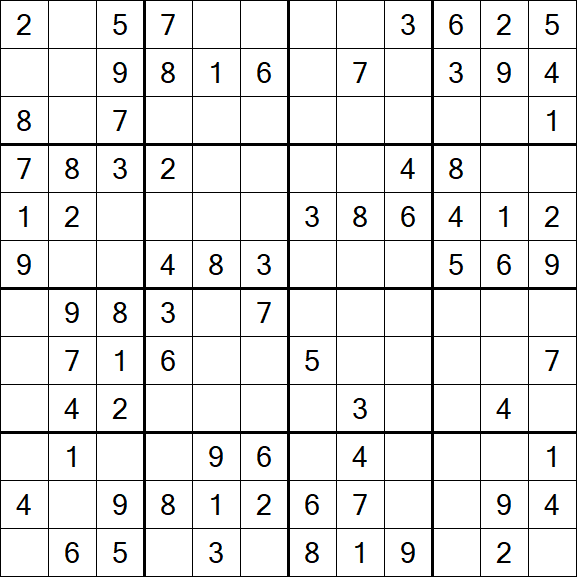 Butterfly Sudoku - Medium
