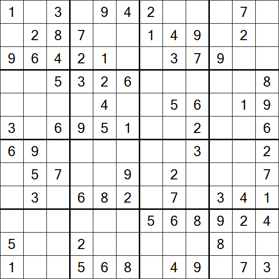 Butterfly Sudoku - Medium