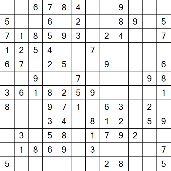 Butterfly Sudoku - Medium