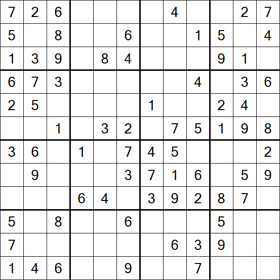 Butterfly Sudoku - Medium