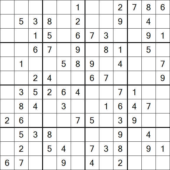 Butterfly Sudoku - Medium