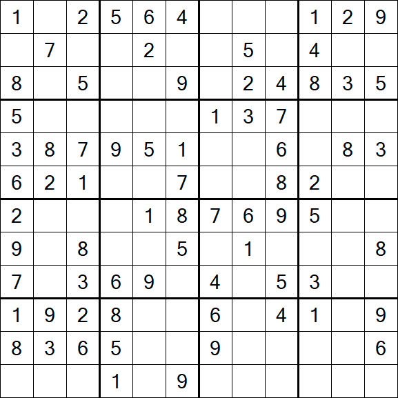 Butterfly Sudoku - Medium