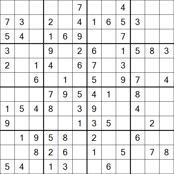 Butterfly Sudoku - Medium