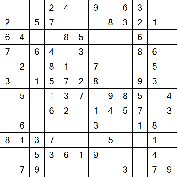 Butterfly Sudoku - Medium