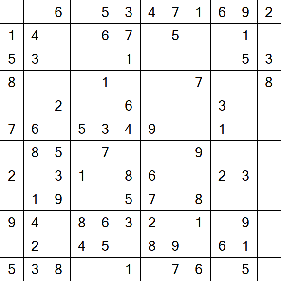 Butterfly Sudoku - Medium