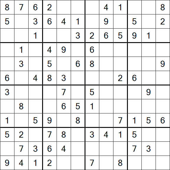 Butterfly Sudoku - Medium