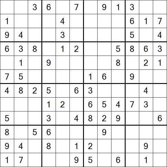 Butterfly Sudoku - Medium