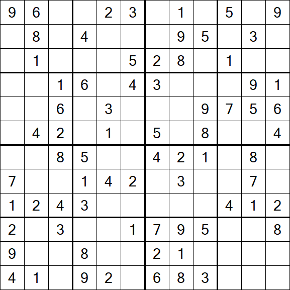 Butterfly Sudoku - Medium