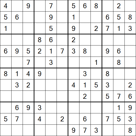 Butterfly Sudoku - Medium
