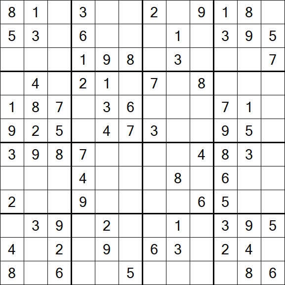 Butterfly Sudoku - Medium
