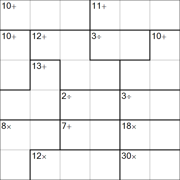Calcudoku - Simple