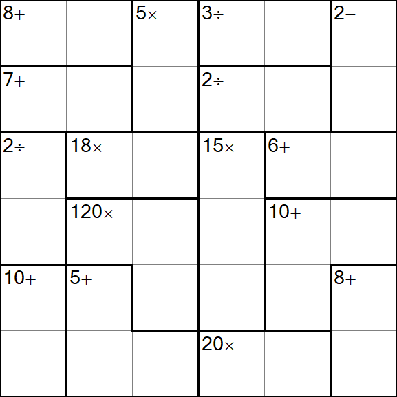 Calcudoku - Simple