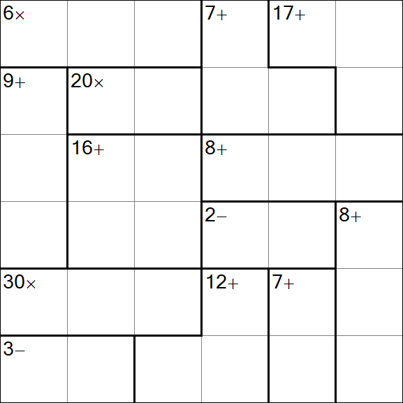 Calcudoku - Simple