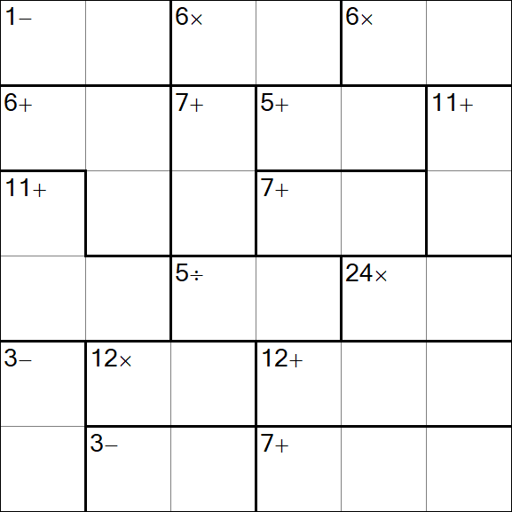 Calcudoku - Simple