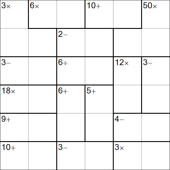 Calcudoku - Simple