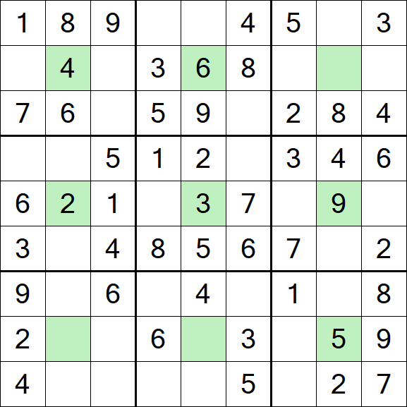 Center Dot Sudoku - Fácil
