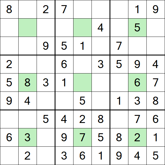 Center Dot Sudoku - Simple