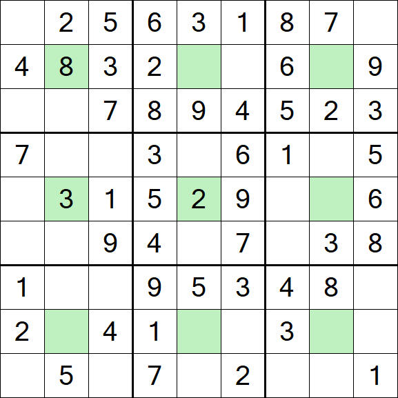 Center Dot Sudoku - Simple