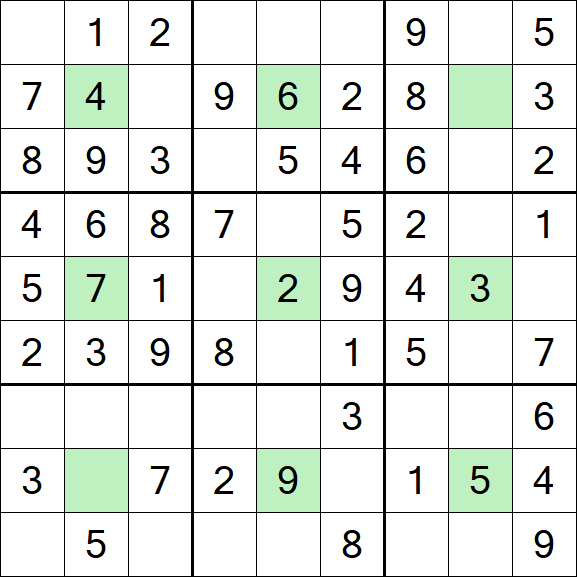 Center Dot Sudoku - Simple