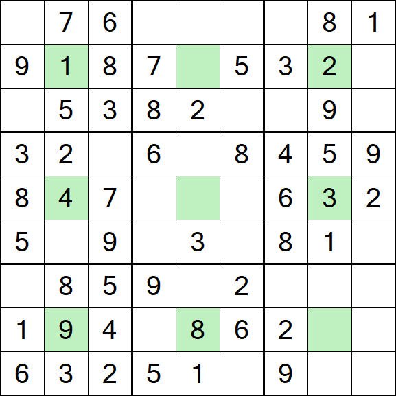 Center Dot Sudoku - Simple